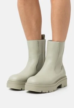 Even&Odd Bottines À Plateau - Green