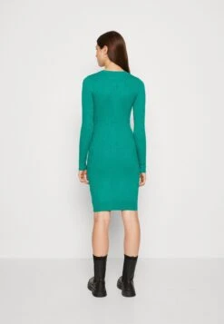 Even&Odd Crew Ausschnitt Ripp Basic Bodycon Mini Strickkleid - Robe Fourreau - Green 10 Even&Odd Crew Ausschnitt Ripp Basic Bodycon Mini Strickkleid - Robe Fourreau - Green -Even&Odd 9975eefbbd454992b9ee8341be1a9bd1