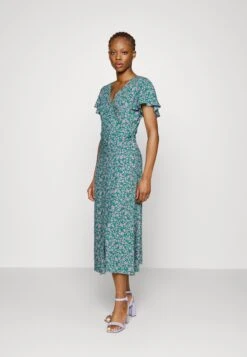 Even&Odd Robe De Jour - Green/Purple