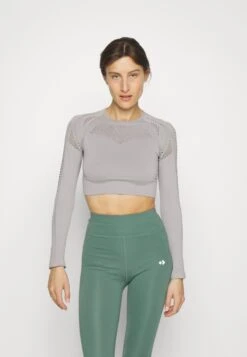 T-Shirt À Manches Longues - Grey