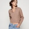 Even&Odd Pullover - Taupe -Even&Odd a5d26d7a57c34db4a6a535c7cf39ad84