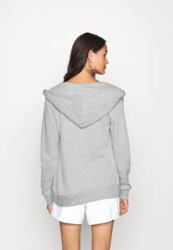 Even&Odd Sweat Zippé - Mottled Light Grey 9 Even&Odd Sweat Zippé - Mottled Light Grey -Even&Odd a5f71e354e1a4703873d80d6eba6a086