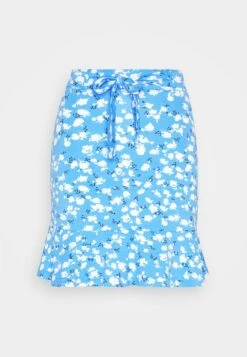 Even&Odd Mini Skirt With Volant - Jupe Trapèze - Light Blue/White 12 Even&Odd Mini Skirt With Volant - Jupe Trapèze - Light Blue/White -Even&Odd a6dec65036db42549358eb78f2a27224