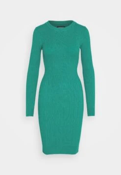 Even&Odd Crew Ausschnitt Ripp Basic Bodycon Mini Strickkleid - Robe Fourreau - Green 12 Even&Odd Crew Ausschnitt Ripp Basic Bodycon Mini Strickkleid - Robe Fourreau - Green -Even&Odd abfe639f4dfe45e7909e54860a5b5008