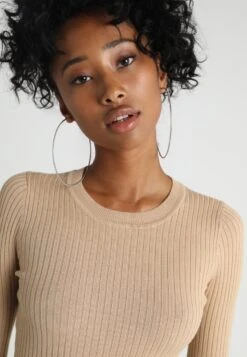 Even&Odd Pullover - Sand -Even&Odd ad4bebe295534a0a9b3f67c12cbe86c5