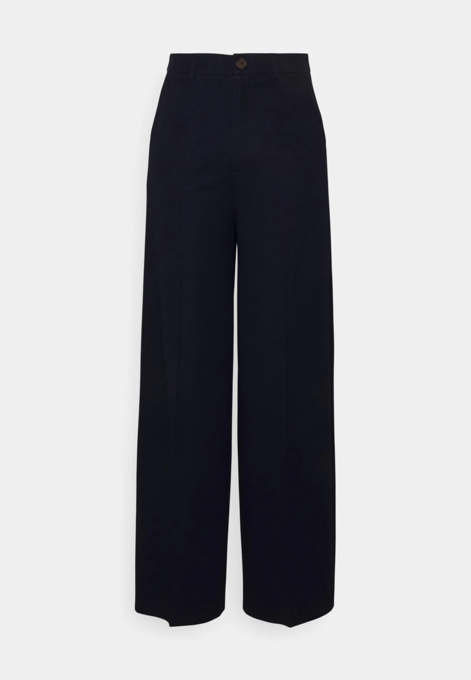 Wide Leg Trousers - Pantalon Classique - Dark Blue 6 Wide Leg Trousers - Pantalon Classique - Dark Blue – Image 4