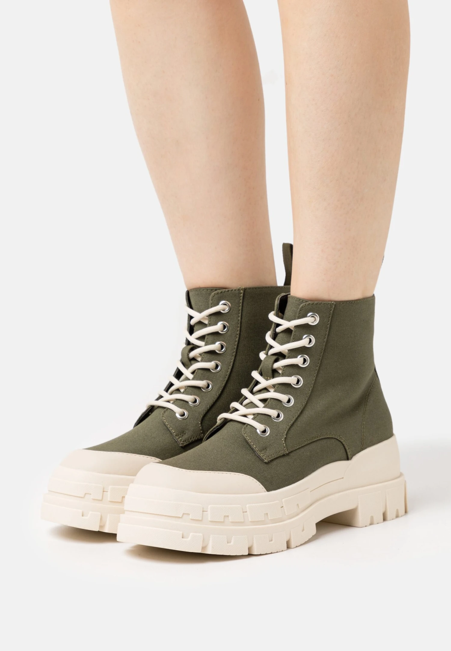 Even&Odd Boots À Talons - Khaki 3 Even&Odd Boots À Talons - Khaki