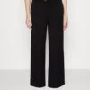 Even&Odd Tailored Wide Leg Culotte - Pantalon Classique - Black -Even&Odd aeaa1342b4154e4f97d56966e26639a5
