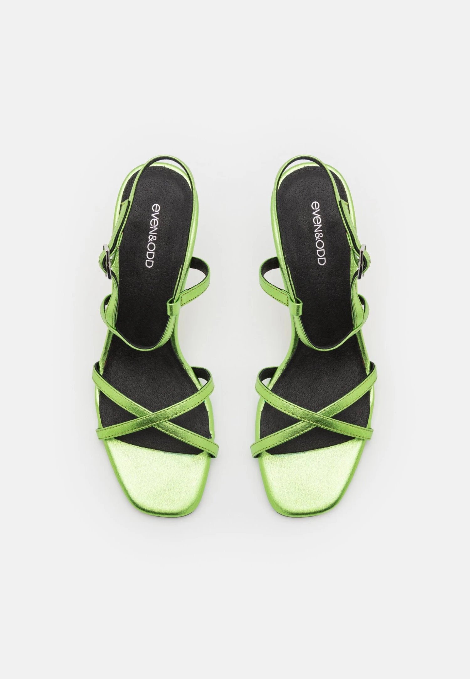 Even&Odd Leather - Sandales À Talons Hauts - Green 8 Even&Odd Leather - Sandales À Talons Hauts - Green – Image 6