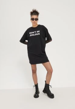 Even&Odd 2 Pack - Robe En Jersey - Black/White