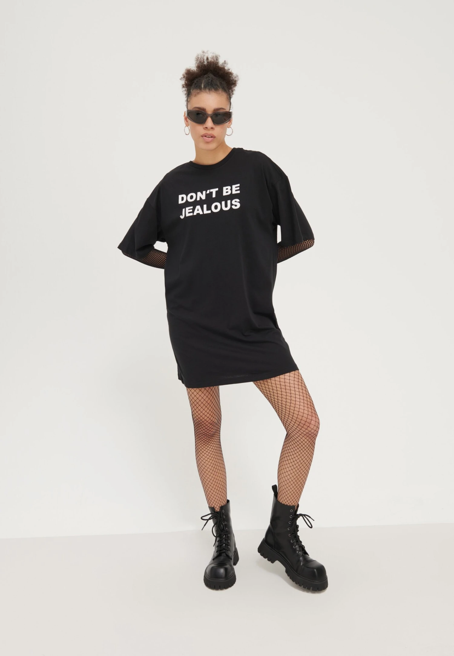 Even&Odd 2 Pack - Robe En Jersey - Black/White 3 Even&Odd 2 Pack - Robe En Jersey - Black/White