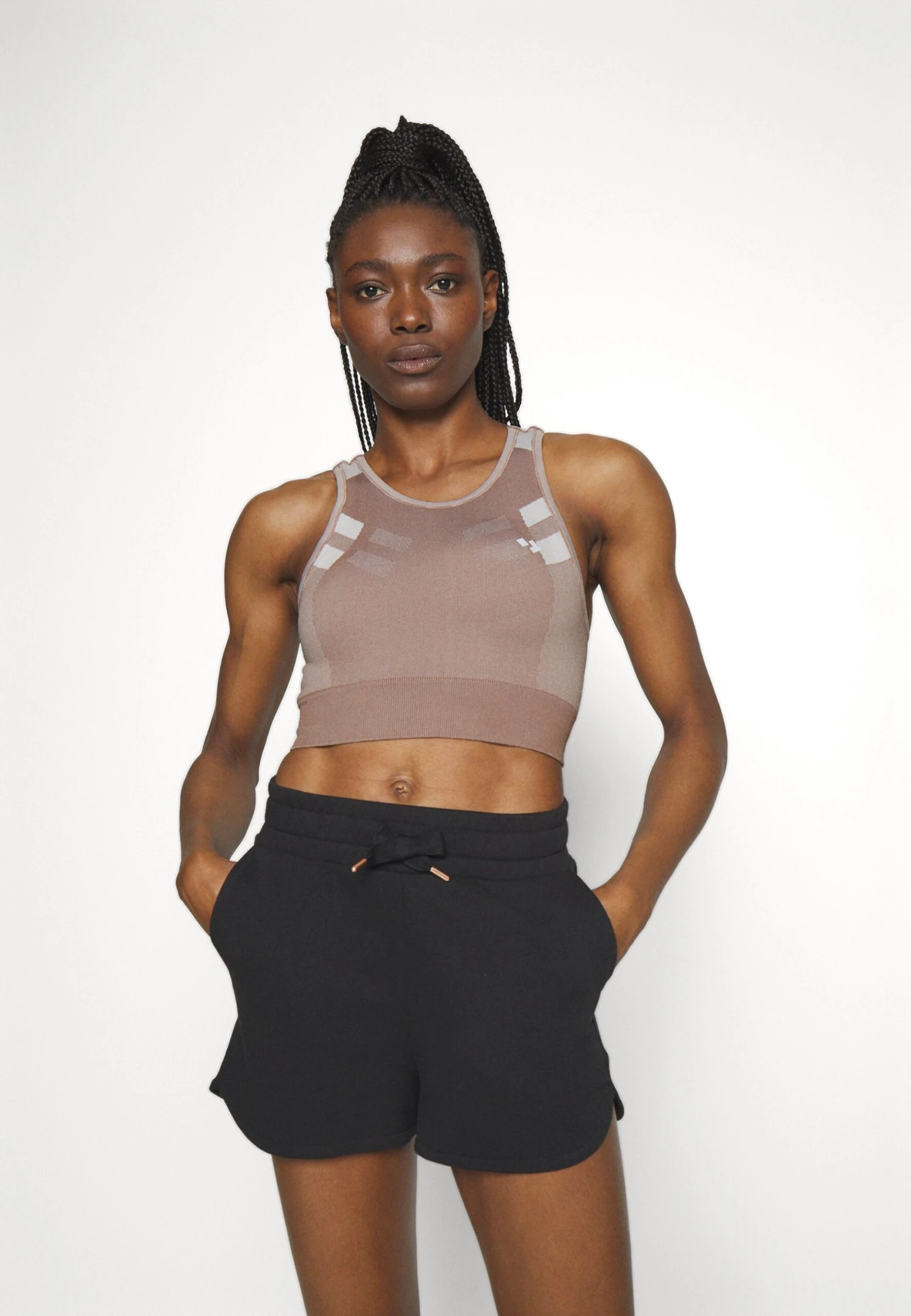 Brassières De Sport À Maintien Normal - Taupe 6 Brassières De Sport À Maintien Normal - Taupe – Image 4