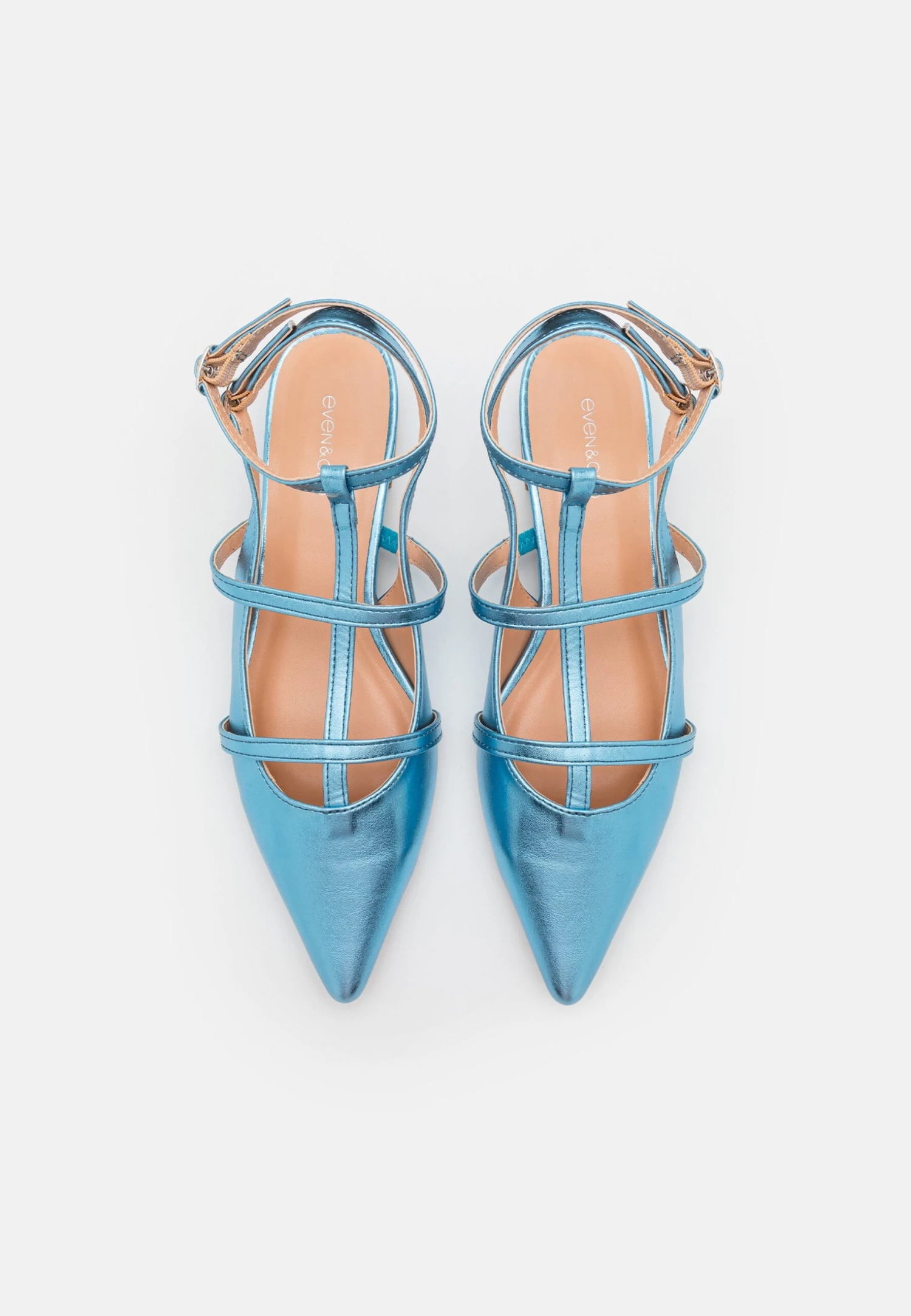 Even&Odd Ballerines - Blue 8 Even&Odd Ballerines - Blue – Image 6
