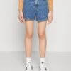 Even&Odd Short En Jean - Blue Denim 2 Even&Odd Short En Jean - Blue Denim -Even&Odd c174b6fa5e3c4a4fa2decb2c2abadede