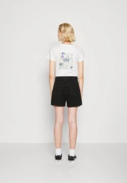 Even&Odd Short En Jean - Black Denim -Even&Odd c5673c5f1fae4473844e5e216ec4657e