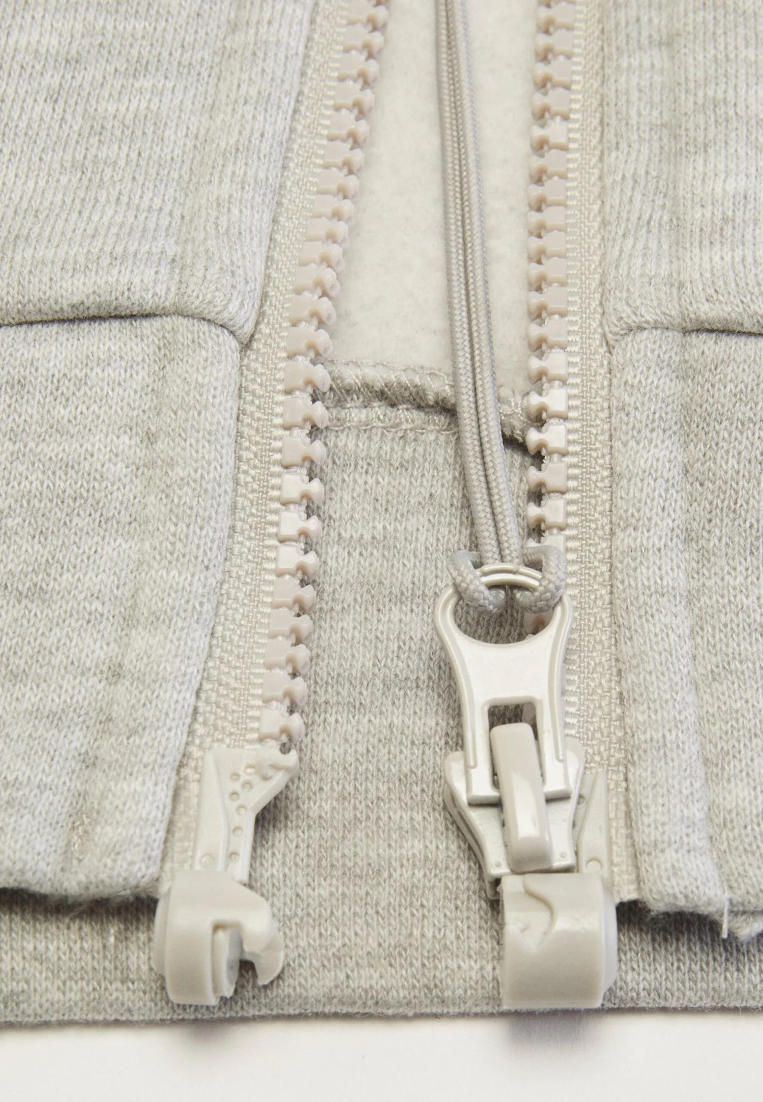 Even&Odd Sweat Zippé - Mottled Grey 11 Even&Odd Sweat Zippé - Mottled Grey – Image 9