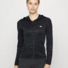 Breathable Zip-Up Hoodie - Sweat Zippé - Black 2 Breathable Zip-Up Hoodie - Sweat Zippé - Black -Even&Odd c8100c12640a44058b25b0a5ef42d46b