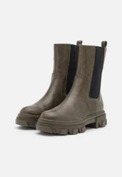 Bottes À Plateau - Khaki -Even&Odd c9920e35fedd44b49bf1cb97f67c98d3