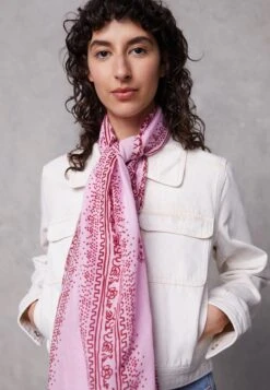 Even&Odd Écharpe - Pink/White -Even&Odd cf3694c86e8c488eaa06e74d484dafc4