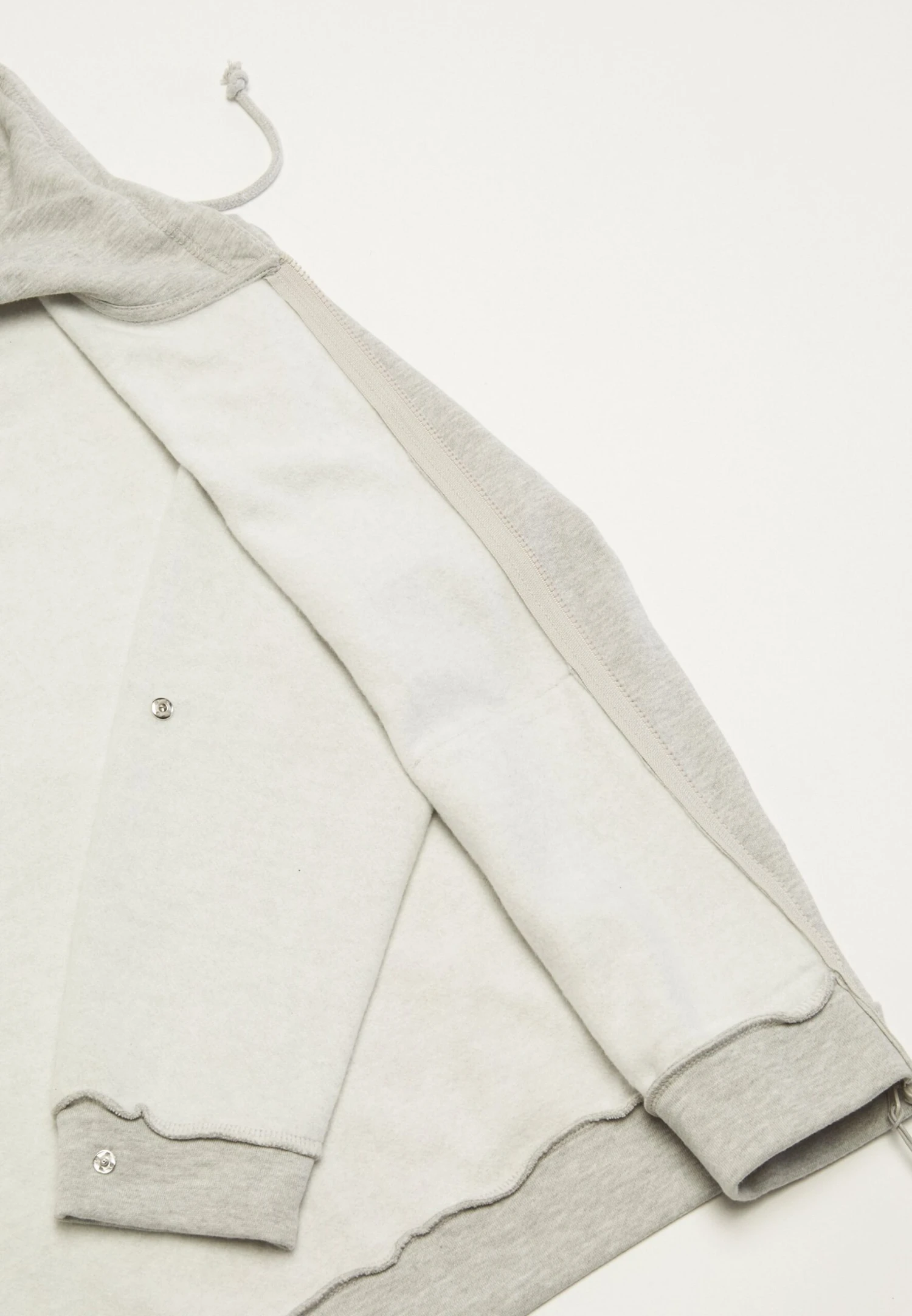 Even&Odd Sweat Zippé - Mottled Grey 12 Even&Odd Sweat Zippé - Mottled Grey – Image 10
