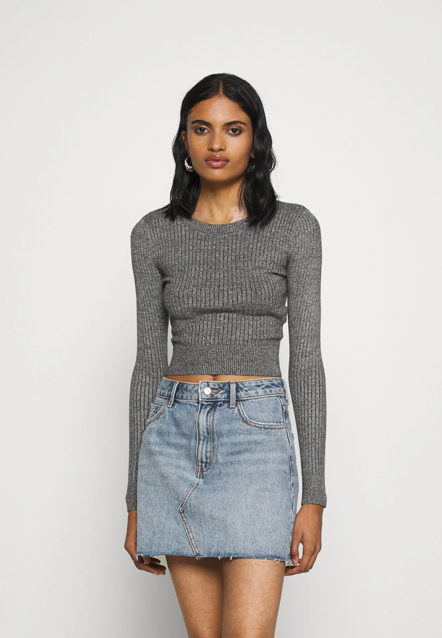 Even&Odd 2 Pack - Pullover - Mottled Grey 5 Even&Odd 2 Pack - Pullover - Mottled Grey – Image 3