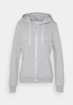 Even&Odd Sweat Zippé - Mottled Light Grey 10 Even&Odd Sweat Zippé - Mottled Light Grey -Even&Odd e577a2672dcc4911ae445a700cf9791f