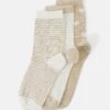 Even&Odd 3 Pack - Chaussettes - Beige/White 1 Even&Odd 3 Pack - Chaussettes - Beige/White -Even&Odd e817f12827db4388b599fe81b4f397a1