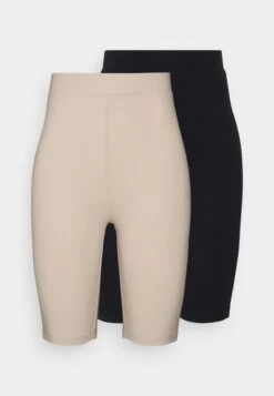 Even&Odd 2 Pack - Short - Black/Beige -Even&Odd ed978ce343544fb58ec693128eb607bf