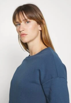 Sweatshirt - Dark Blue 11 Sweatshirt - Dark Blue -Even&Odd f2a636638c284247b54bc70fedbc4911