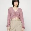 Even&Odd Blouse - Lilac/Orange -Even&Odd f41cf7a53ef34e008fe2b8d6f61e8949