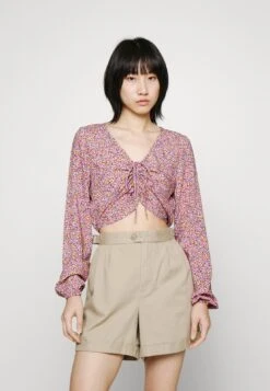 Even&Odd 11 Even&Odd Blouse - Lilac/Orange