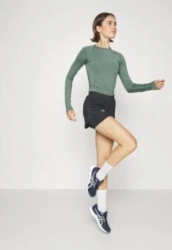 T-Shirt À Manches Longues - Dark Green 12 T-Shirt À Manches Longues - Dark Green -Even&Odd f5b92d0be7ee42cda0c5cc272ce4d635