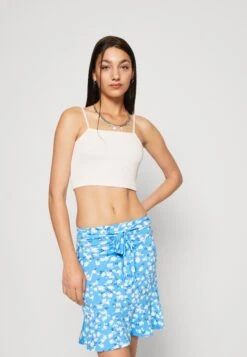 Even&Odd Mini Skirt With Volant - Jupe Trapèze - Light Blue/White 11 Even&Odd Mini Skirt With Volant - Jupe Trapèze - Light Blue/White -Even&Odd f70d50e2834245a6a04790cfd8c0c744