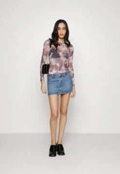 Even&Odd 2In1 - T-Shirt Imprimé - Black/Multi-Coloured