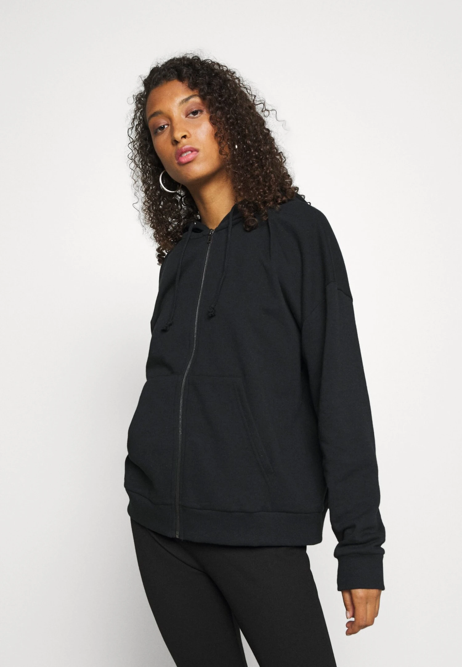 Even&Odd Sweat Zippé - Black 3 Even&Odd Sweat Zippé - Black