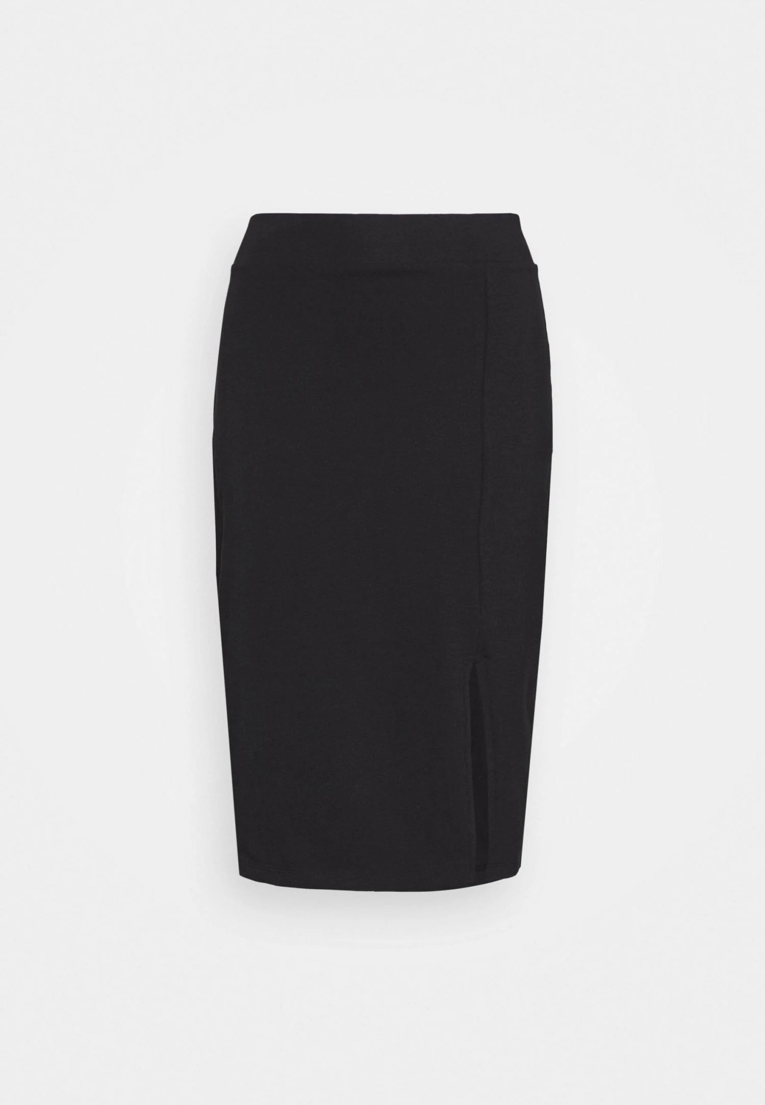 Even&Odd Basic - Midi Skirt With Slit - Jupe Crayon - Black 6 Even&Odd Basic - Midi Skirt With Slit - Jupe Crayon - Black – Image 4